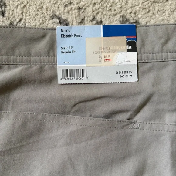 Patagonia Dispatch Pants 35x32 - Picture 7 of 9